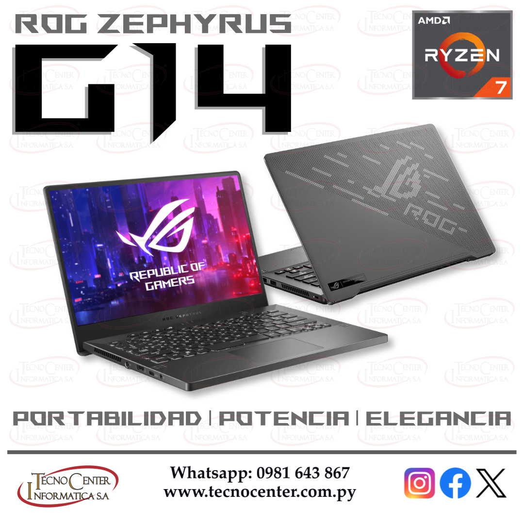 Notebook Asus ROG Zephyrus G14 Ryzen 7